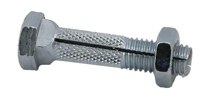 Split bolt with nut - galvanized