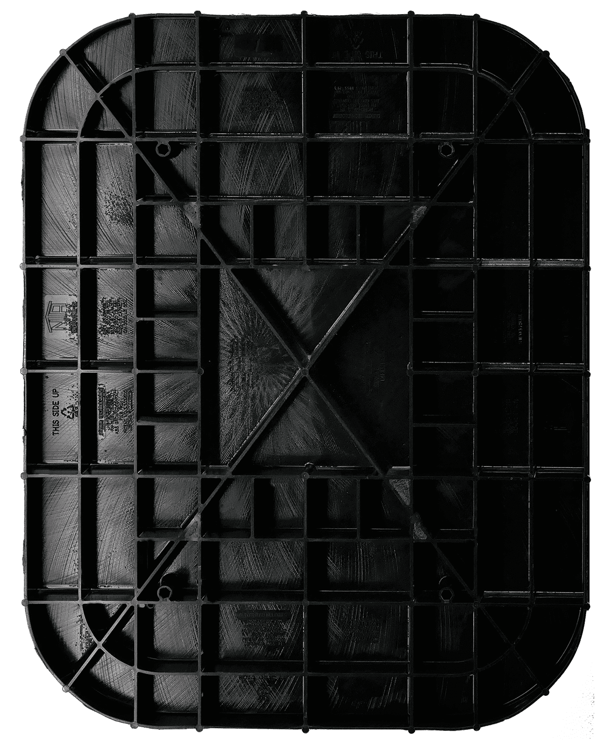 17.5x22.5 ABS Oval Pier Pad