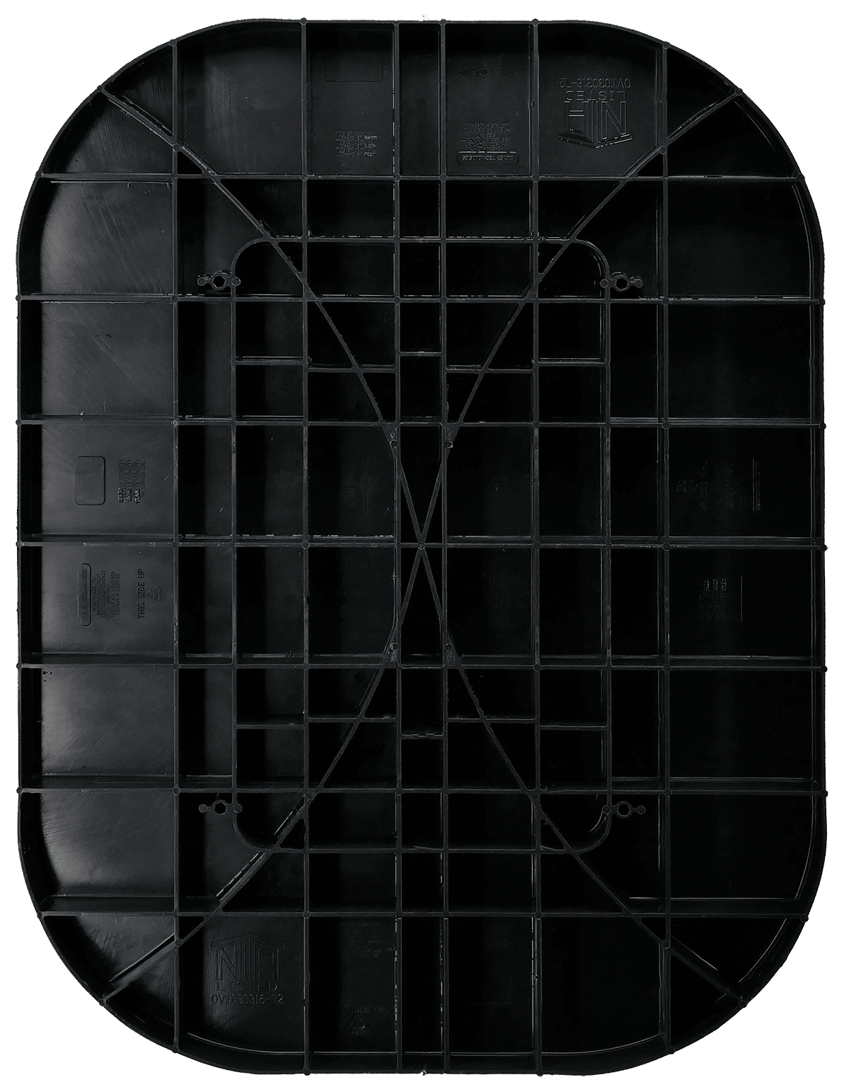 23.5x31.25 ABS Oval Pier Pad