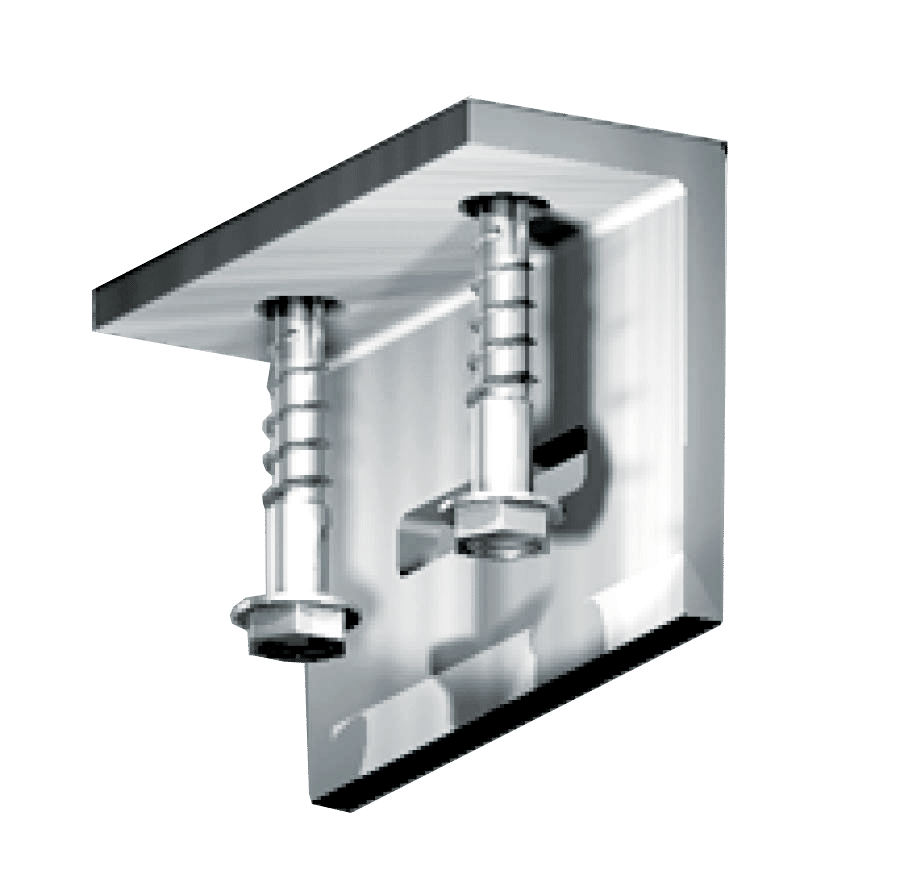 Sidewall bracket for shelter anchoring