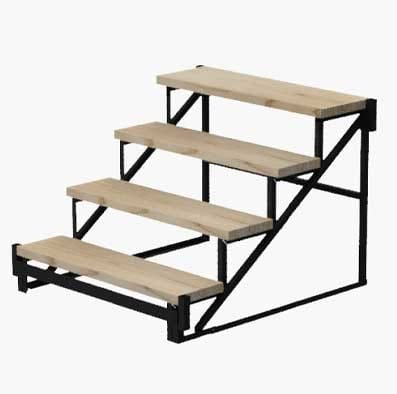 Standard Steps without Handrails